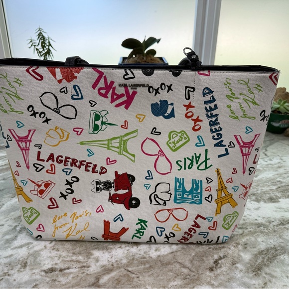 Karl Lagerfeld Paris Adele Tote - Picture 1 of 7